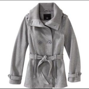 Brown Knit Trenchcoat